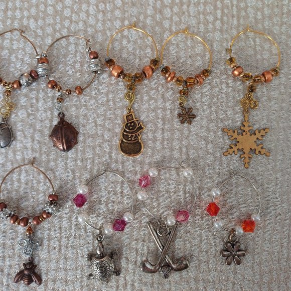 Lot of 13 Vintage Glass Markers - Picture 3 of 7